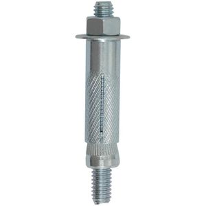 Chumbador com Prisioneiro Fixtil 5/16X75mm Cartela com 2 Unidades