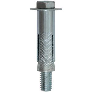 Chumbador com Parafuso Fixtil 3/8" 2.1/2" Cartela com 2 Unidades