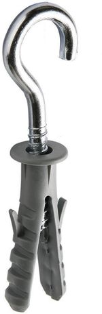 Gancho-com-Bucha-Fixtil-10mm-Cartela-com-2-Unidades