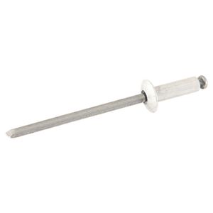 Rebite de Alumínio Vonder R412 4,0x12mm Pacote com 100 Unidades