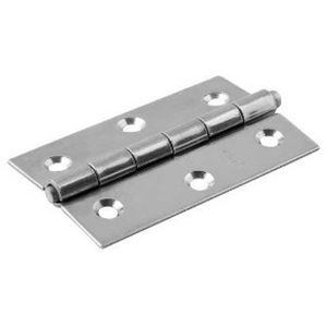 Dobradiça Para Porta Loth Zincada 1,5mm Kit com 3 Unidades