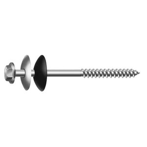 Parafuso Vedação Para Telha Zincado Ciser 110mm 5/16"