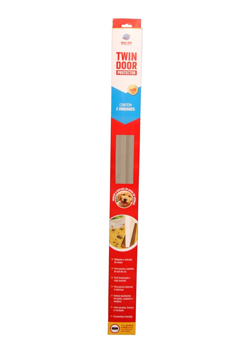 VEDA-PORTA-PROTETOR-DE-PORTA-NAI-BR-TWIN-DOOR-DUPLO-BEGE-90CM