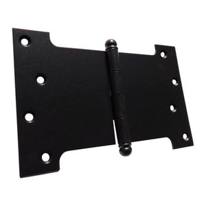 Dobradiça Para Janela Fixtil Preta 4 x 2.1/2"