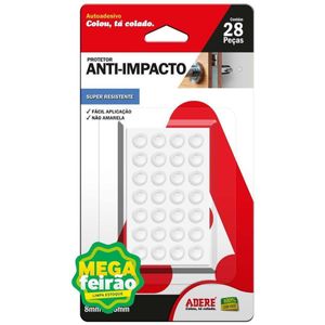 Protetor Anti Impacto Circular Adere Transparente 8mm