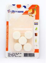 Feltro-Protetor-de-Piso-Para-Uso-em-Moveis-em-Geral-Betters-Circular-Branco-20x3mm
