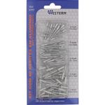 REBITES-DE-ALUMINIO-WESTERN-DIVERSOS-TAMANHOS-PACOTE-COM-60-UNIDADES