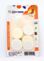 Feltro-Protetor-de-Piso-Para-Uso-em-Moveis-em-Geral-Betters-Circular-Branco-30x3mm