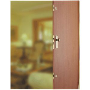 Fechadura Papaiz Tetra Dupla Auxiliar Para Porta Entrada Oxidado 40mm