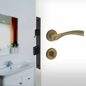 Fechadura Para Banheiro Lockwell Light Emma Zq 55mm
