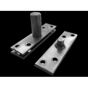 Pivô Para Porta Geris Inox Escovado 100Kg