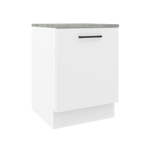 Balcão Madesa Agata 60 cm 1 Porta Branco