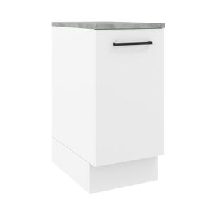 Balcão Madesa Agata 35 cm 1 Porta Branco
