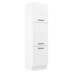 Paneleiro Madesa Agata 60 cm 3 Portas Branco