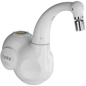 Torneira Eletrônica Hydra Lumen de Parede Branca 5500W 220V