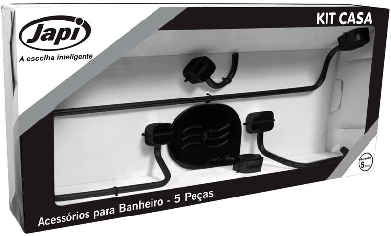 ACESSORIOS-PARA-BANHEIRO-JAPI-CASA-QUADRADO-JKCQK-PRETO-KIT-COM-5-PECAS