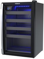 ADEGA-VENAX-PIUBELLA-PARA-24-GARRAFAS-PRETA-127V