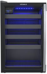 ADEGA-VENAX-PIUBELLA-PORTA-INVERTIDA-PARA-24-GARRAFAS-PRETA-220V