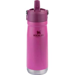 Garrafa Térmica Stanley Flip Straw com Canudo Azalea 651ml