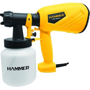 Pistola Para Pintura Pulverizadora Elétrica Hammer 400W 220V