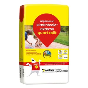 Argamassa Quartzolit Externa AC2 20Kg