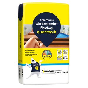 Argamassa Quartzolit Interna/Externa AC3 20Kg