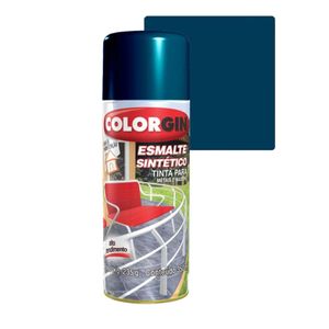 Tinta Spray Colorgin Esmalte Sintético Azul Colon 350ml