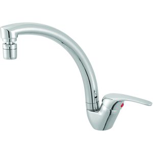 Torneira Monocomando Pia Cozinha Meber de Mesa Blister Arejador Articulável C55