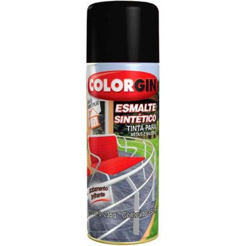 TINTA-SPRAY-COLORGIN-ESMALTE-SINTETICO-PRETO-FOSCO-350ML