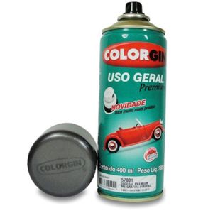 Tinta Spray Colorgin Grafite Para Rodas 400ml