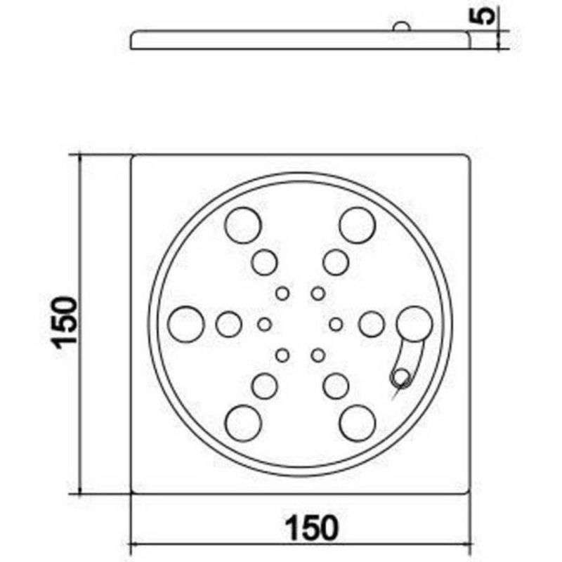 GRELHA-MEBER-405-2415C-QUADRADA-15CM-COM-FECHO-INOX