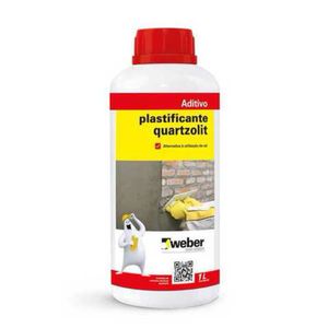 Aditivo Quartzolit Argaplast Plastificante Para Argamassa 1L