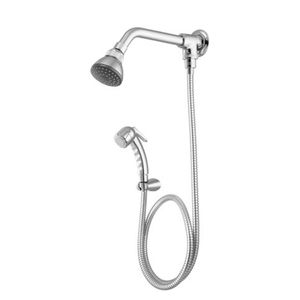 Ducha com Chuveirinho Meber de Parede Omega Cromada