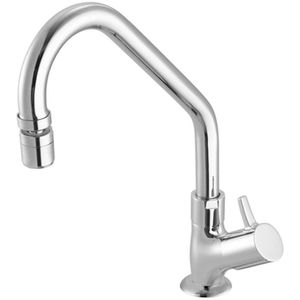 Torneira Pia Cozinha Meber de Mesa C78 Bica Alta Arejador Articulável