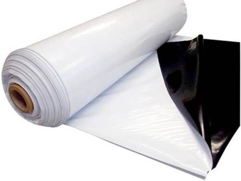 Lona Para Silo Dupla Face 150 Micras Siloplast Preto e Branco 6x50m