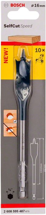 BROCA-CHATA-BOSCH-SELF-CUT-16X152MM
