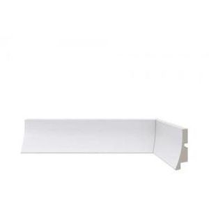 Rodapé de Poliestireno Santa Luzia 441 Branco 240X2,6X5Cm