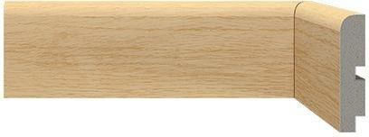 Rodapé de Poliestireno Santa Luzia 446-03 Cerejeuira Claro Natural 03 240x7cm