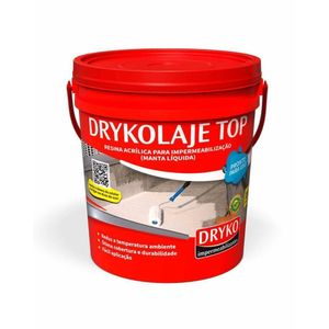 Manta Líquida Impermeabilizante Laje Top Dryko 12Kg