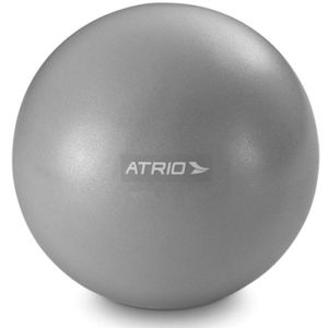 Mini Bola Atrio Fitness Para Exercicios PVC Antiderrapante Cinza