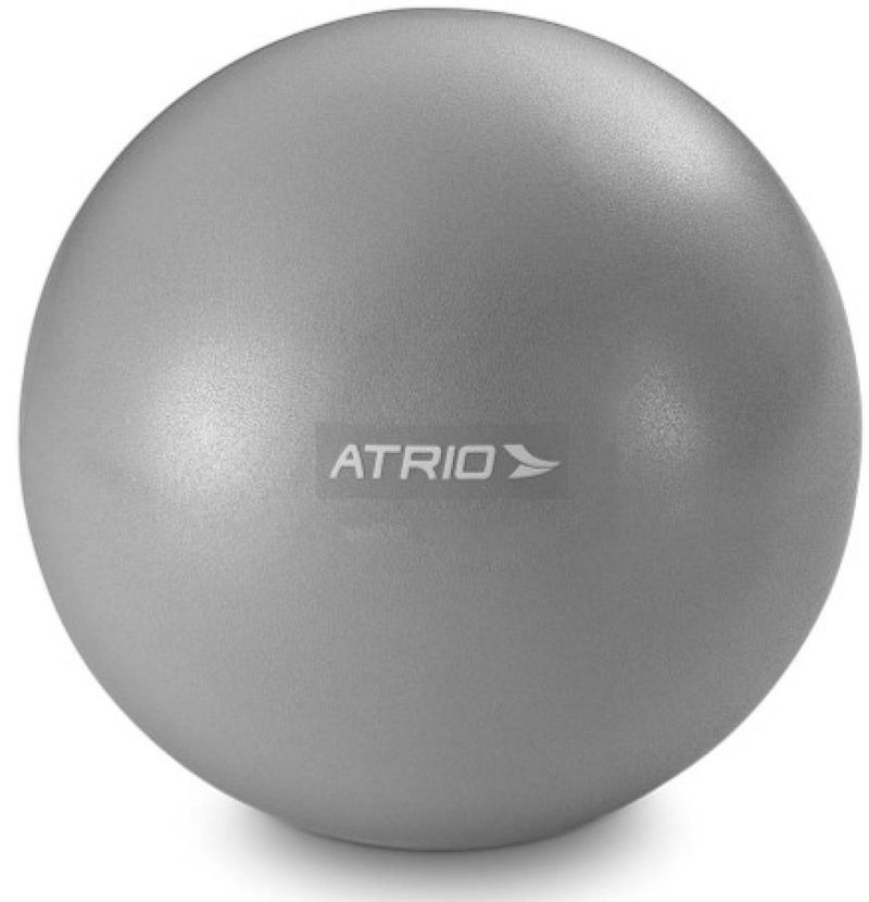 MINI-BOLA-ATRIO-FITNESS-PARA-EXERCICIOS-PVC-ANTIDERRAPANTE-CINZA