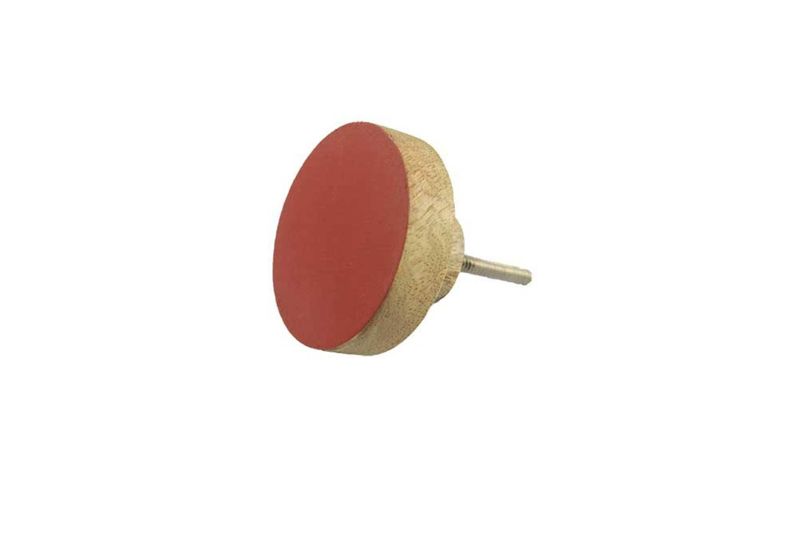 PUXADOR-PARA-MOVEIS-VENUS-MADEIRA-REDONDO-MEDIO-VERMELHO-A37XL37XC25CM-FL