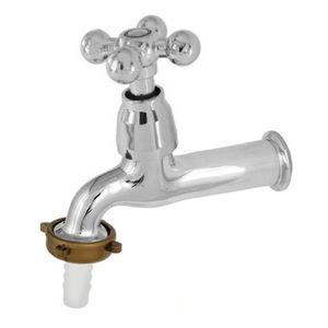 Torneira Para Jardim de Plástico Romar de Parede Luny Cromado 2130133 C33