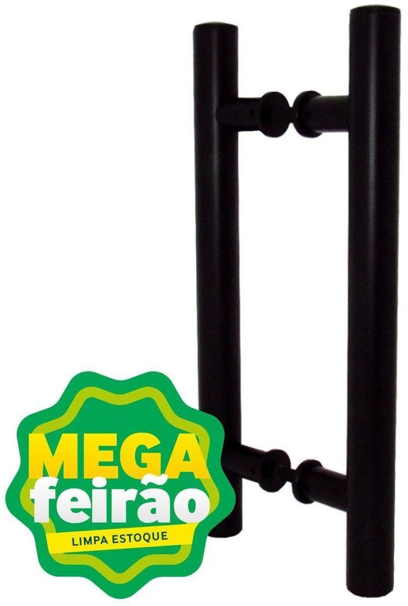 Puxador-Para-Porta-WF-Topazio-A-104-40Cm-Formato-Tubolar-Reto-Em-H-Preto-Fosco