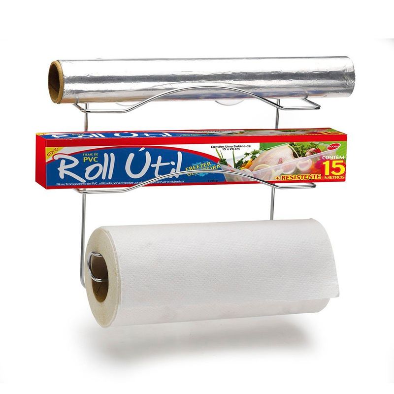 ORGANIZADOR-DE-UTENSILIOS-DE-COZINHA-COOK-HOME-ARTHI-PARA-3-ROLOS-CROMADA