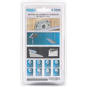 Sistema de Correr de Sobrepor Para Porta de Correr Decal