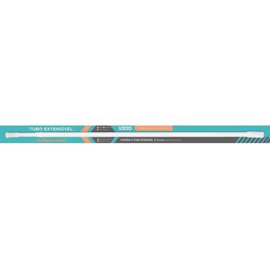 Varão Para Cortina de Box de Banheiro Multifuncional Uzoo Branco 70-120cm