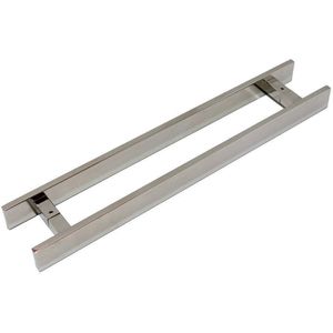 Puxador Para Porta Geris Pop Line Planus Aço Inox Polido 10x30x750x600mm