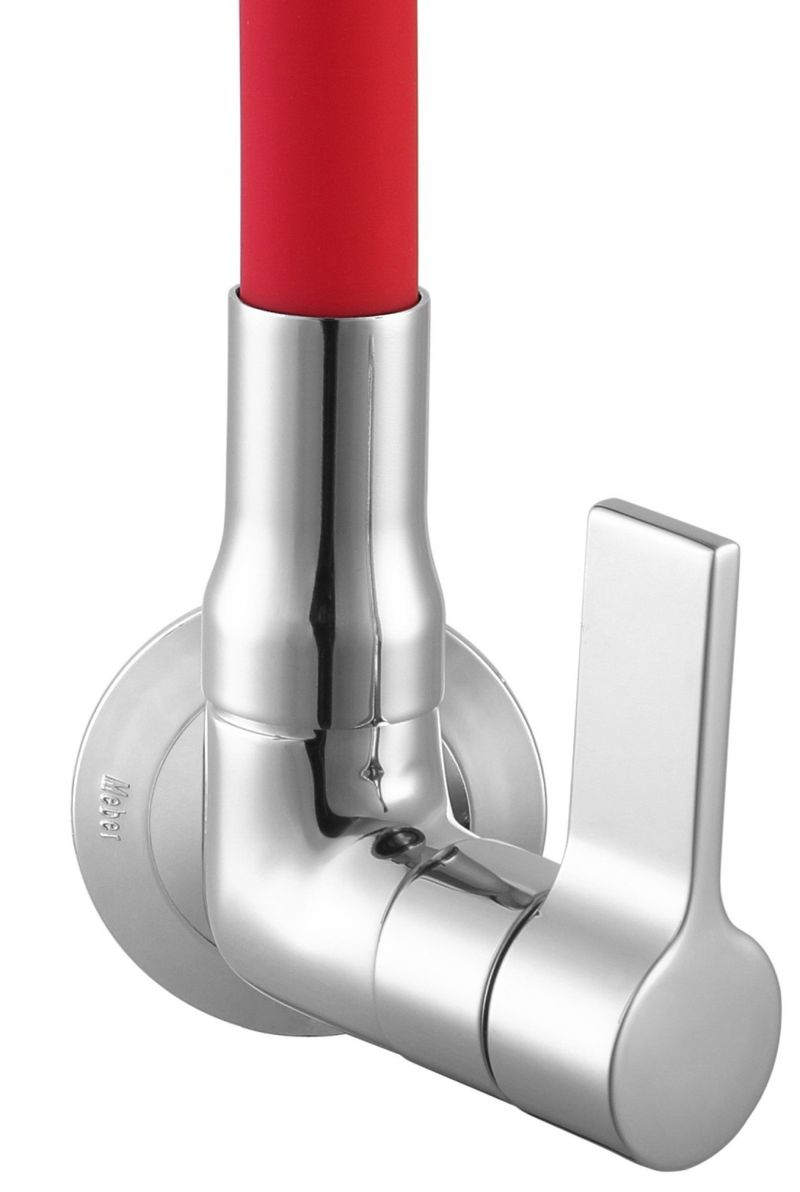 TORNEIRA-PIA-COZINHA-MEBER-PAR-BICA-MOVEL-BMC36-BL-CROMADO-VERMELHO