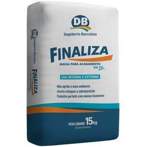 Massa Mineral Finaliza Pó Externa/Interna 15Kg